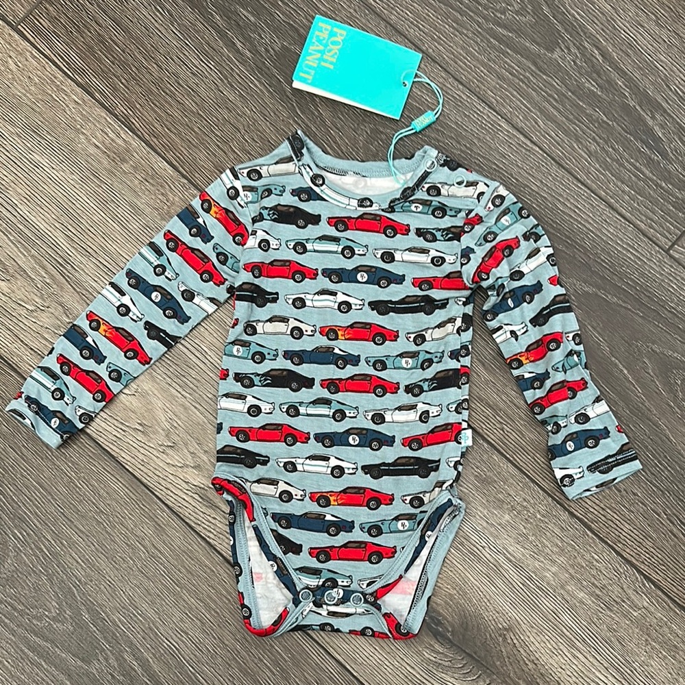 NWT! Posh Peanut car onsie